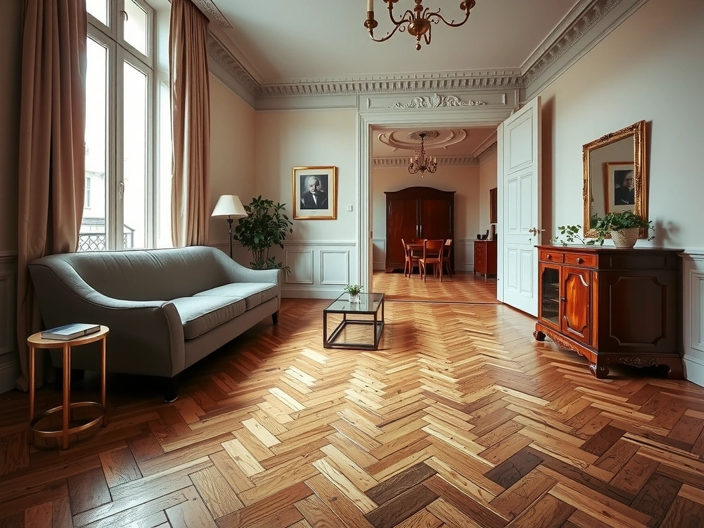 Parquet après restauration